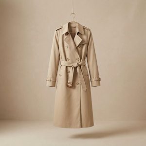 Trench-coat classique Beige